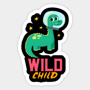 Wild Child | Cute Baby Sticker